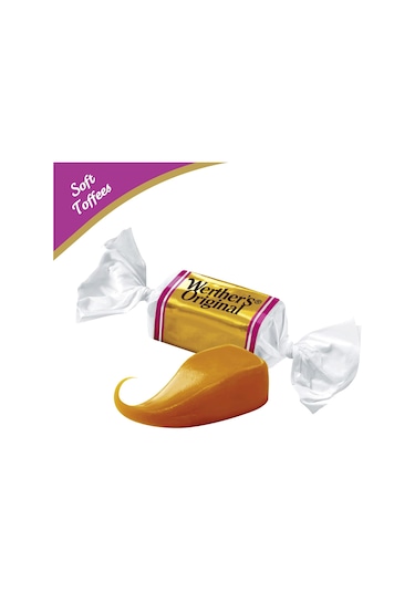 Werther's Original Soft Caramel Toffees Yumuşak Karamel Şekerleme 100 G 2 Adet