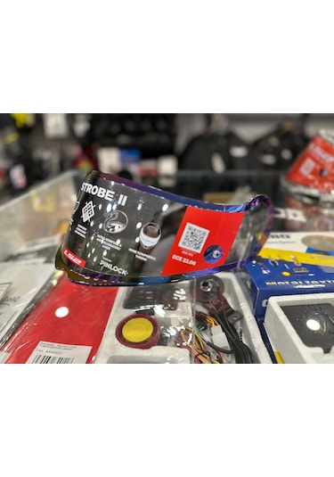 Kask Camı Ls2 Strobe 2 Gökkuşağı