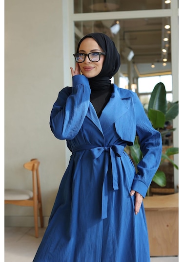 Ay Parça Detaylı Takım İndigo I Ndigo