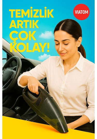 Çakmaklık Girişli Islak Kuru Araç Elektrikli Süpürge Çakmak Girişli Sinbo Çok Renkli