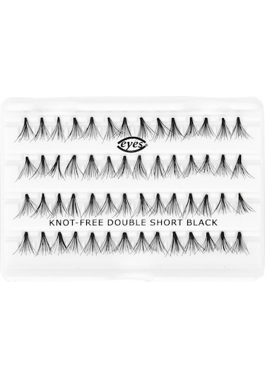 Eyes Tekli Kirpik Topuzsuz Gür Short Siyah-31