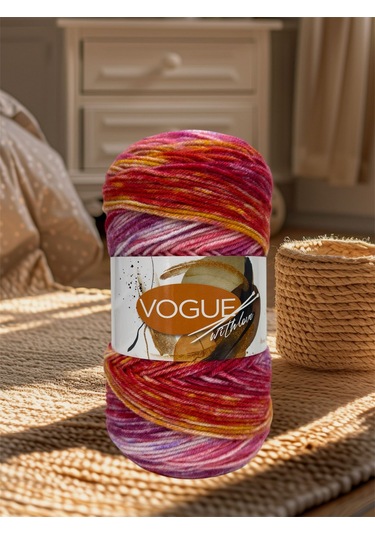 Nako Outlet İhraç Fazlası El Örgü İpi 270gr - Ebruli