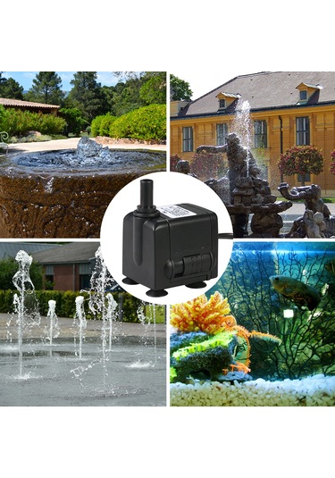 Water Strider 450 L - H 6 W Akvaryum İçin Masaüstü Dalgıç Su Pompası