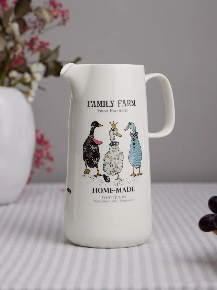 Lefard Family Farm 21 Cm 1.2 L Porselen Su Sürahi 303233033