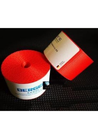 Renkli Spor Emniyet Kemeri 10 Metre Kırmızı