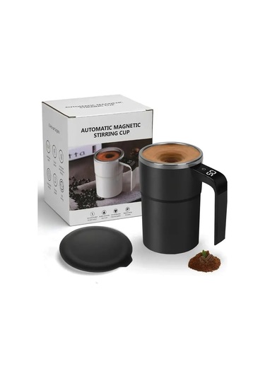 Jian Fan Sıcaklıkölçüanti-haşlanma Manyetik Kapsül Tam Otomatik Kahve Karış Atma Fincanışar J Soya Sütçalkalısiyah Siyah