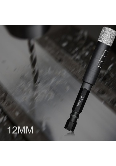 Lijinxu Taş Porselen Granit 12mm Için Elmas Kuru Matkap Ucu Seti