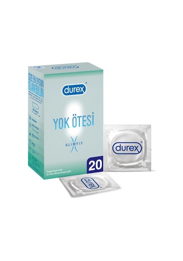 Durex Yok Ötesi Slim Fit Prezervatif 20'li