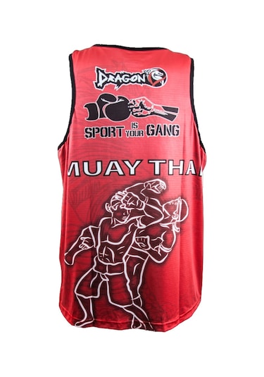 Dragondostore Dragon 45759 Dijital Baskılı Muaythai Atleti