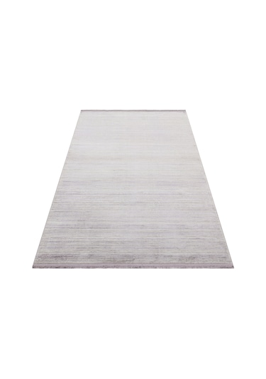 Plaın Grey Overdyed Yumuşak İpek Halı