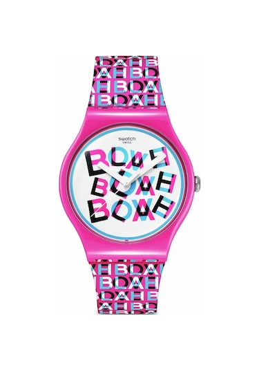 Swatch So29z156 Unisex Kol Saati Pembe
