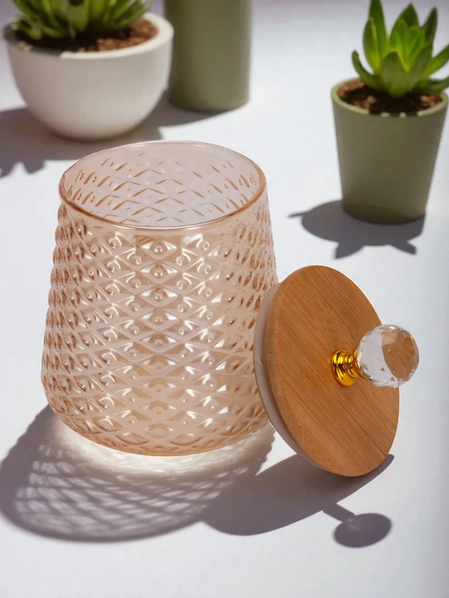 Will Max Kapaklı Cam Şekerlik, Mutfak İçin Hava Geçirmez 299741237 Kehribar