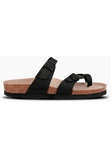 Terlik Kadın Dublın G104379 Genuins Vegan Black Vegan Black Siyah