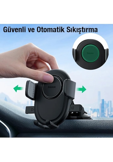 Baseus Ultracontrol Lite Series Ön Cam Ve Torpido Üstü Araç Tele