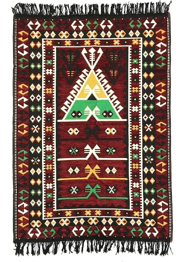 Shark Anadolu Seccade Kilim 7 Bordo
