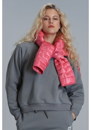 Lufian Uwen Örme Kadın Sweatshirt - Nefti Yeşil 122030001100640