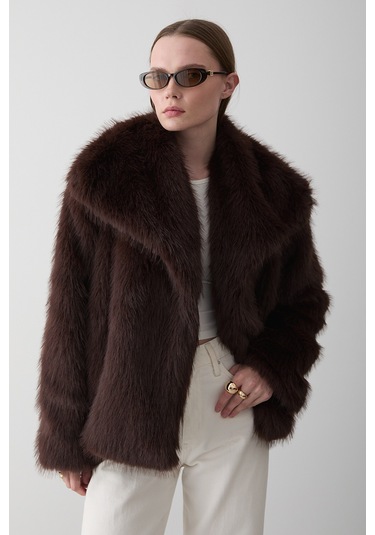 Kahverengi Britney Kürk - 8900 Kahverengi