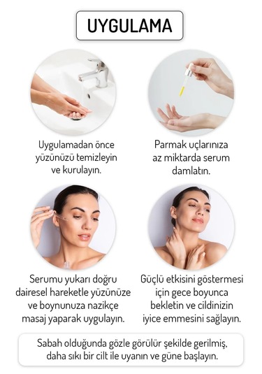 Nanoderma Gece Boyu Etkili Lifting Serumu Cilt Germe Sıkılaştırıc