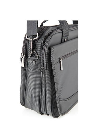 Ççs 71438 Omuz Askılı Evrak Çantası-gri Gri