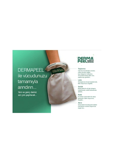 Dermapeel Doğal Ipek Banyo Kesesi