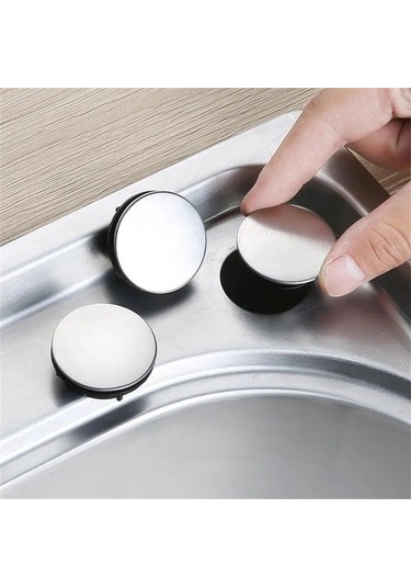Joyhub Mingjin Shop2 C Tarzı 1 Adet Musluk Delik Kapağı Paslanmaz Çelik Musluk Deliği Kapağı Mutfak Mutfak Lavabo Fişi Drenaj Mühür Sabunluk 9uan8g Renkli Çok Renkli