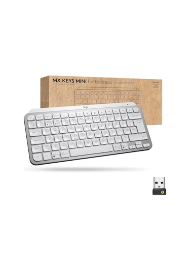 Logitech MX Keys Mini For Business Kablosuz İngilizce Q Klavye
