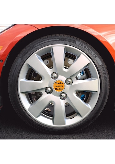 Citroen C2 15'' Inc Uyumlu Takım Jant Kapağı Tnc013
