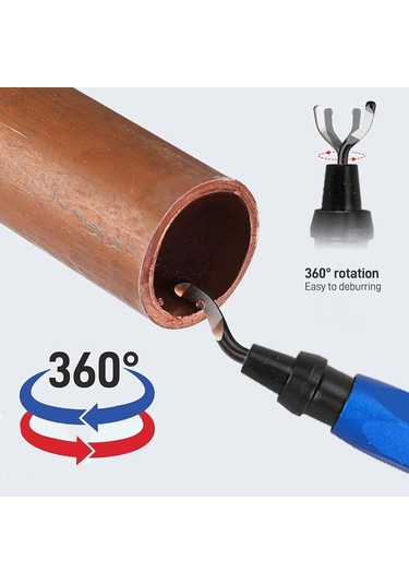 Workpro Wp309010 Profesyonel Çapak Temizleme Kalemi + 3 Parça Bıçak