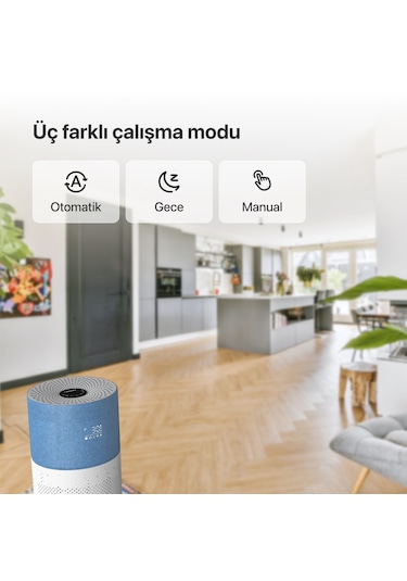 Xenon Smart Air Purifier Akıllı Hava Temizleme Cihazı Mavi X7420_M2