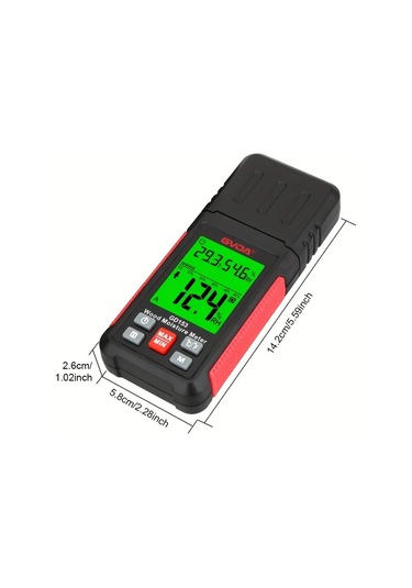 Motion003 Gd153 Gvda Dijital Ahsap Nem Olcer Cimento Nem Icerigi Dedektoru Higrometre Kereste Nem Tespiti Lcd Ekranli