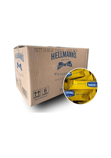 Hellmann's Porsiyonluk Mayonez Koli 616 x 9 G