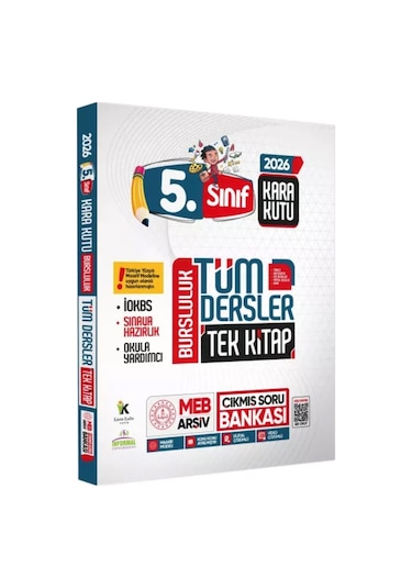 2027 5.Sınıf İOKBS PAKET 8li Tıpkı Basım/Tüm Dersler Tek Kitap Çözümlü Çıkmış Soru Bankası 2li Set