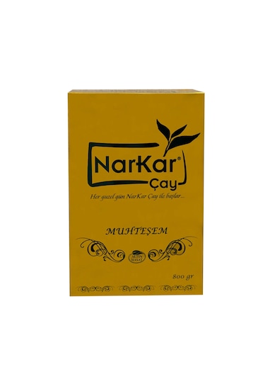 Narkar Muhteşem Dökme Siyah Çay 800 G