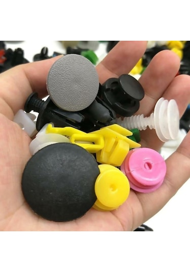Klips Araba Kapı Tampon Plastik Panel İtme Pim Tutucu 460 Parça N11.2945