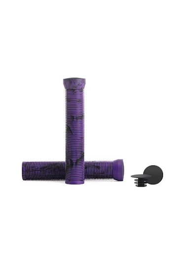 Mtb Bmx Dirt Jump Freeride Elcik Silikon Bisiklet Elcik Kaymaz Yapı 160 Mm Bisiklet Elciği Mor Mor - Siyah