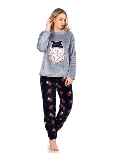 Jiber Kadın Welsoft Kışlık Pijama Takımı 3917 - 1 Adet 001 Jiber Kadın Welsoft Kışlık Pijama Takımı 3917 - 1 Adet 001