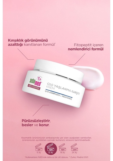 Sebamed Q10 Kırışıklık Karşıtı Koruyucu Anti-age Krem 50ml