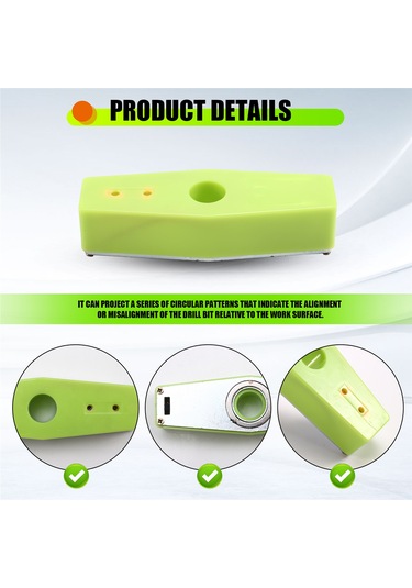 Matkap Deliği Pozisyon Işık Konum Belirleyici Engelleme Yok Görüntüleme Matkabı Ucu