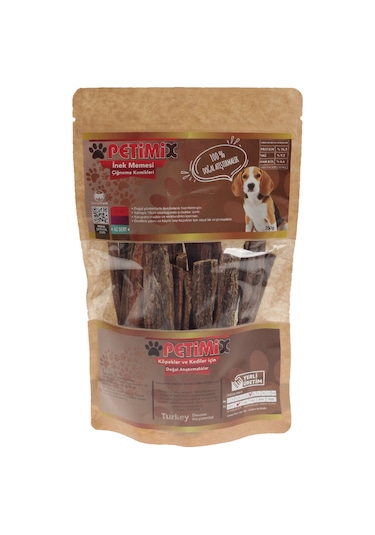 Petimix İnek Memesi Çubukları Köpek Ödülü 250 G