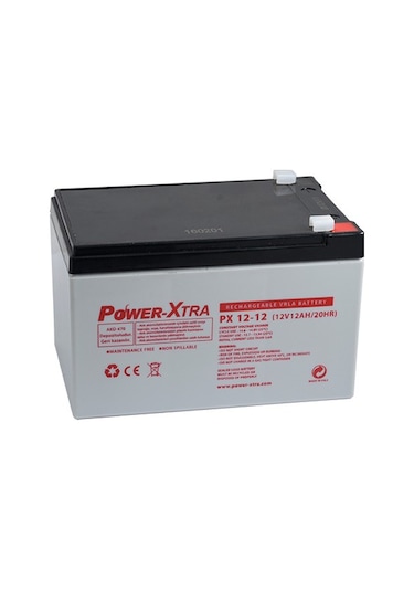 Power-Xtra 12 V 12 AH Bakımsız Kuru Akü