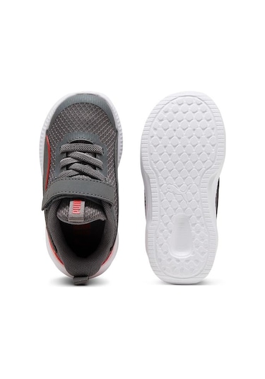 Puma Bebek Ayakkabı Flyer 3 Ac+ınf Gri