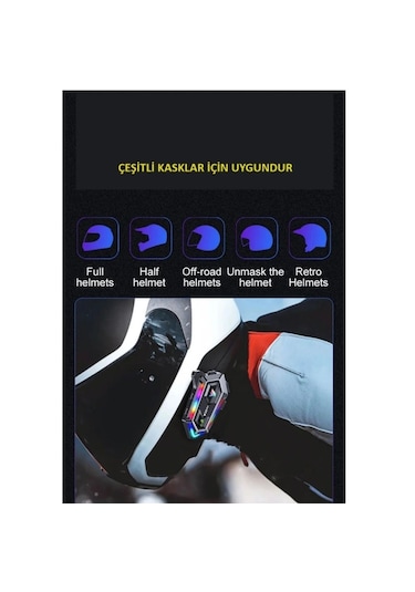 Smith Y20 Max Motosiklet Bluetooth 5.3 Kask İnterkom