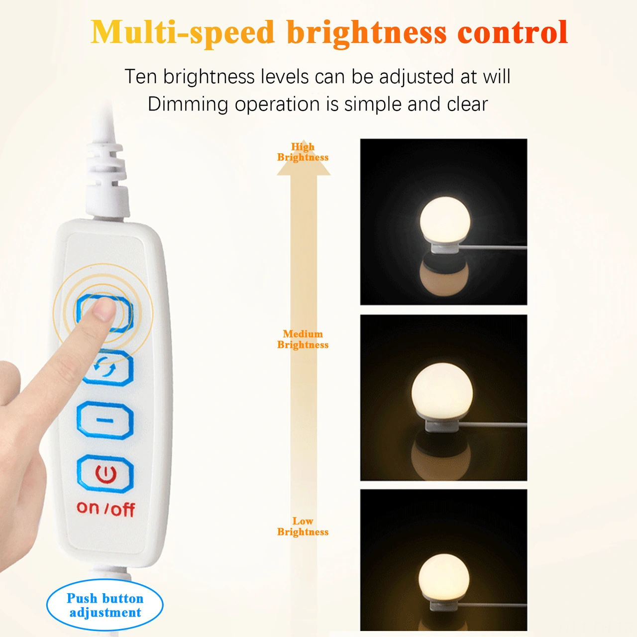 Folinda 8'li Usb Güzellik Aydınlatması - 3 Renk Seçeneği, Makyaj Ve Ayna Için Tam Ek Aydınlatma Diğer