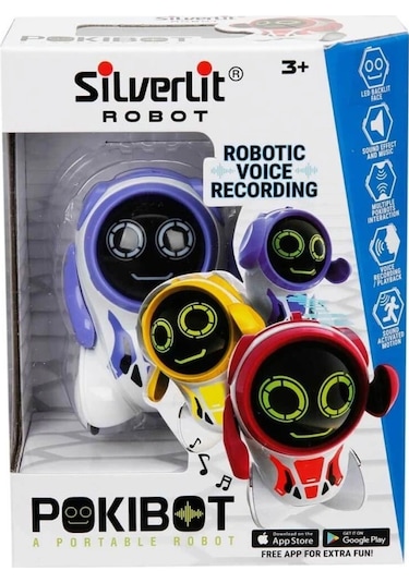 Sıl/88042 Silverlit Yapay Zekalı Pokibot Robot