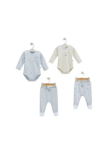 Caramell %100 Pamuk Flaying Cars Body Pantolon Seti Mavi Crml.mv.bpe1201 Mavi - Beyaz Caramell %100 Pamuk Flaying Cars Body Pantolon Seti Mavi Crml.mv.bpe1201 Mavi - Beyaz