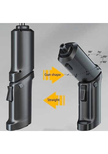 Tcherchi CT11749 High-End Şarj Edilebilir Çok Fonksiyonlu Katlanır Elektrikli Tornavida Seti