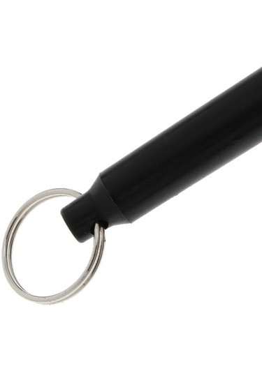 Homyl 2 Adet Evcil Köpek Ultrasonik Eğitim Islık Siyah