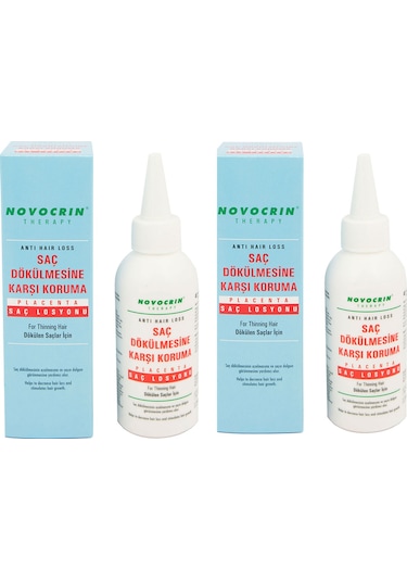 Novocrin Placenta Saç Dökülmesine Karşı Bakım Losyonu 2 x 125 ML