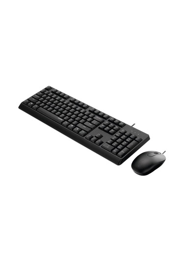 Rapoo X130pro 13386 Kablolu Usb Tr Klavye Mouse Set Siyah Optik