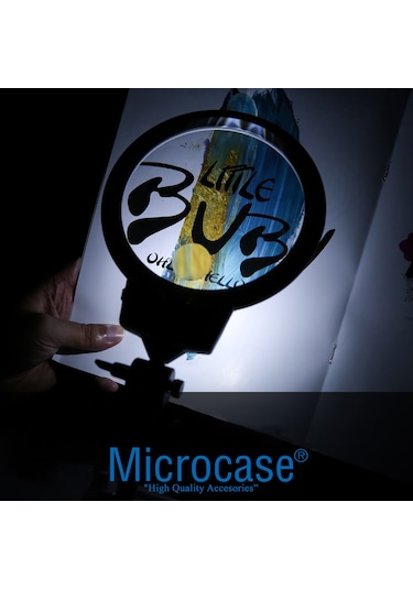 Masaüstü Ledli Aydınlatma 6X - 2X Büyütme Büyüteç 45 Cm - Al2490